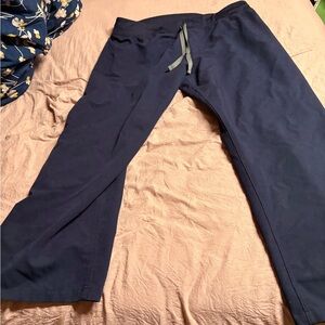 Figs straight leg scrub pants.